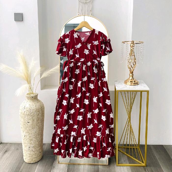 *kimono sesilia* . Dress Wanita Dewasa.  Daster ber macam Motif