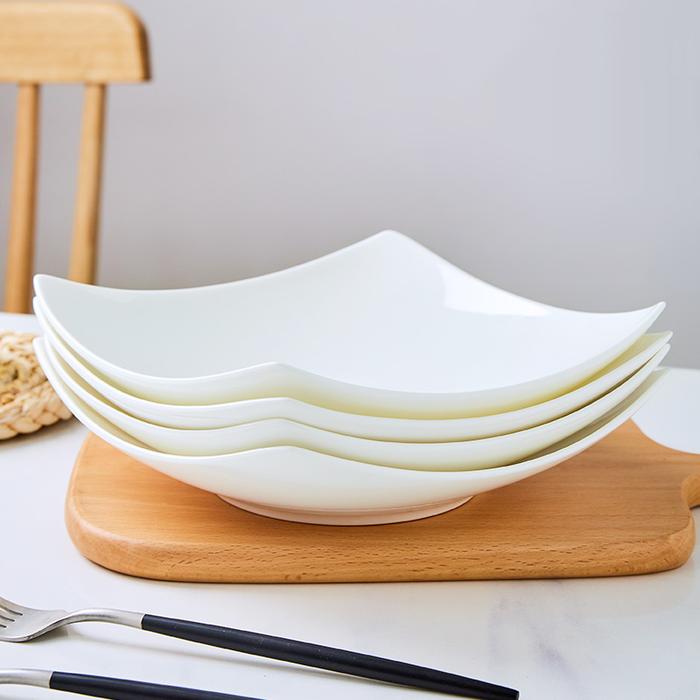 Porcelain Tableware Dishes Dinner Plates Set Luxury Table Plates Home