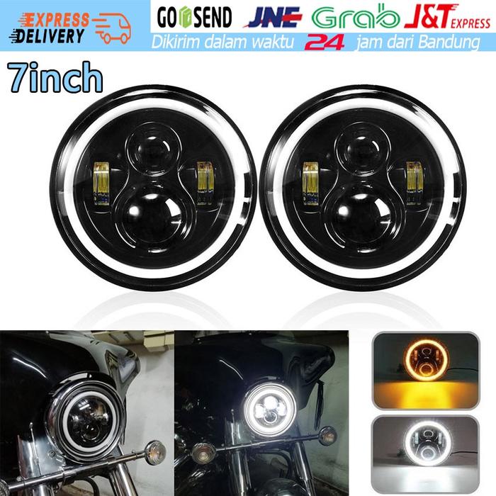 7 Inch Lampu Daymaker Harley Cree Led Motor Mobil