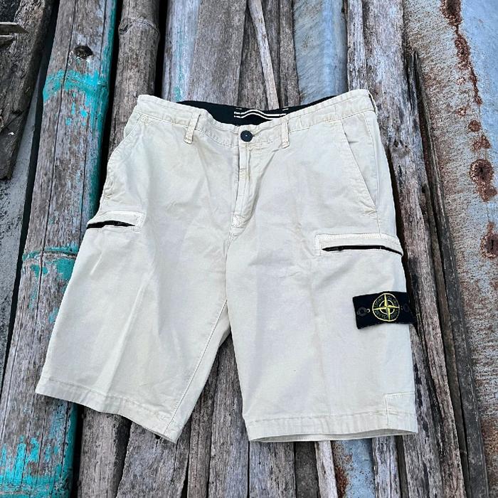 shortpants cargo stone island celana pendek original authentic