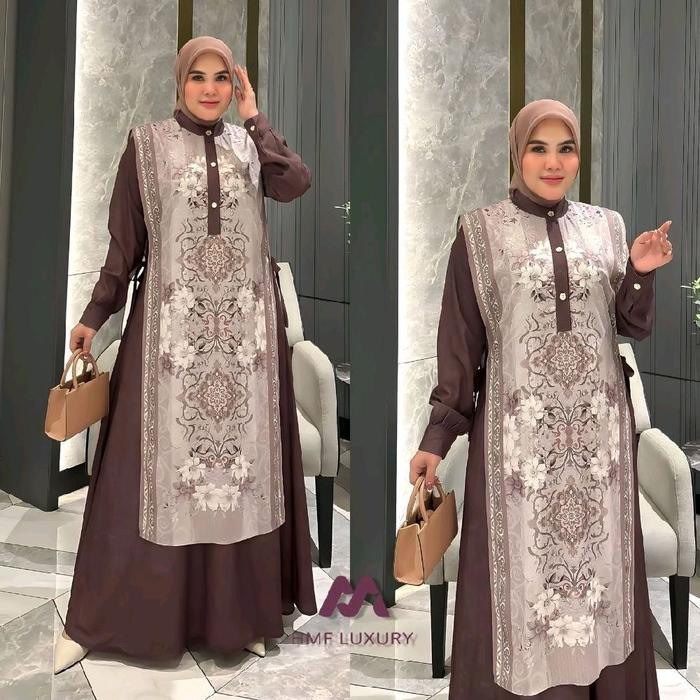 sonia dress by hmf luxury /gamis hmf