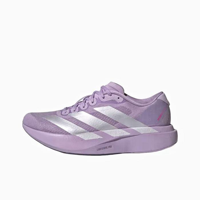 Sepatu Running Adizero EVO SL Powder Plum / Zero Metalic / Shock Pink JS4447 BNIB 100% Real Picture