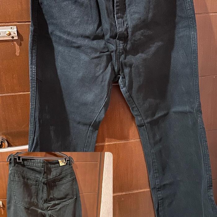 Jeans JINISO celana cutbray celana panjang