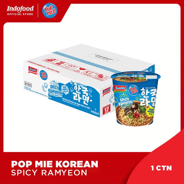 CTN - Pop Mie Korean Spicy Ramyeon