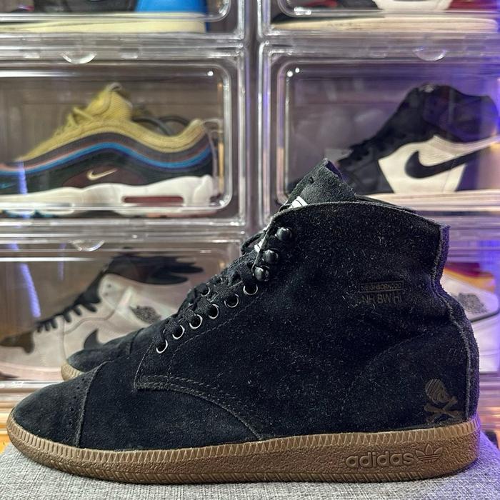ADIDAS X NEIGHBORHOOD HIGH BLACK , ADIDAS X NEIGHBORHOOD HIGH , ADIDAS , SNEAKERS , SHOES , SEPATU
