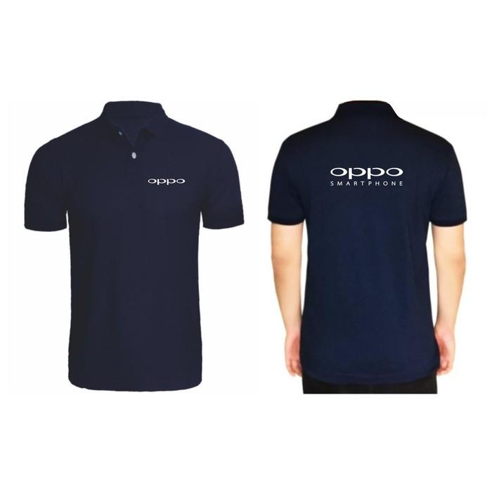 Kaos Polo Shirt Baju Kerah Distro OPPO SMARTPHONE PHONE polos custom