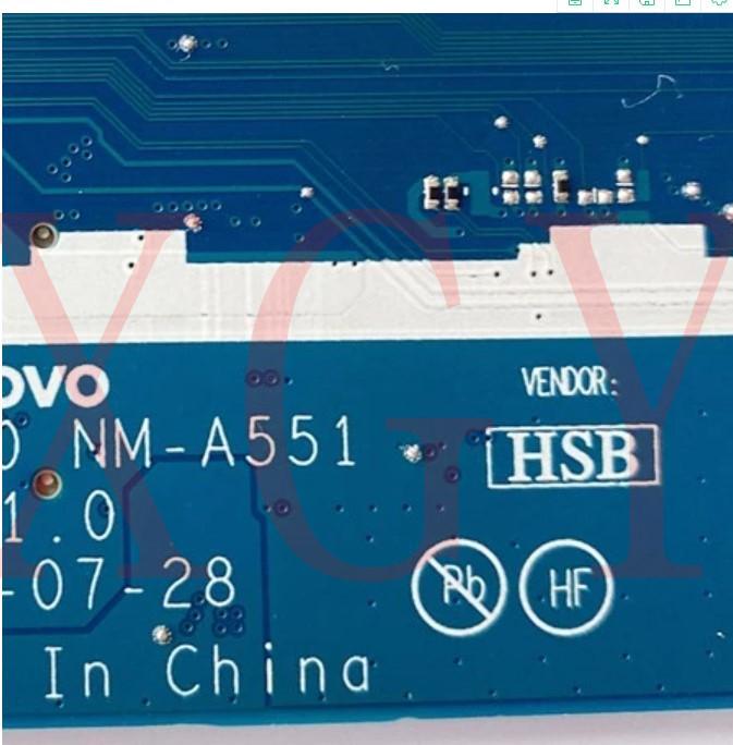 Asli UNTUK Lenovo Ideapad S540-15IWL 81ne Komputer Riba Placa-Ibu Cpu