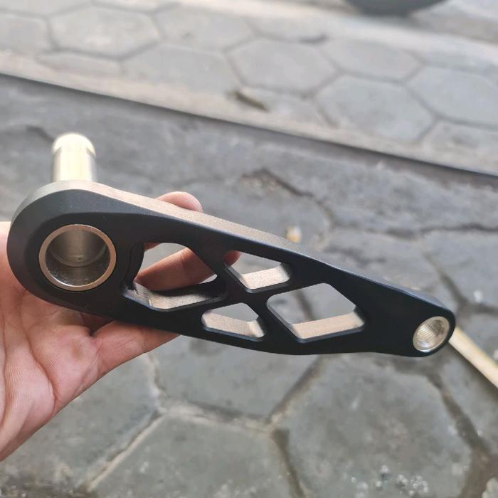 crank arm CNC road bike gravel sepeda lipat goldix gxp arm 165 - silver 165 TAD178