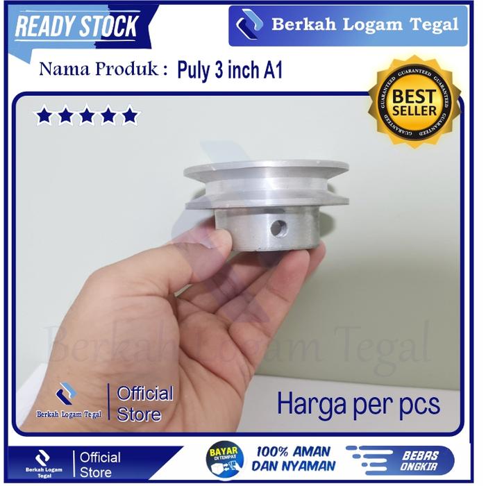 Pully A1 - 3 inch as9/10/12/14/16/17/19/20/24/25/1 dim/mm alumunium grosir