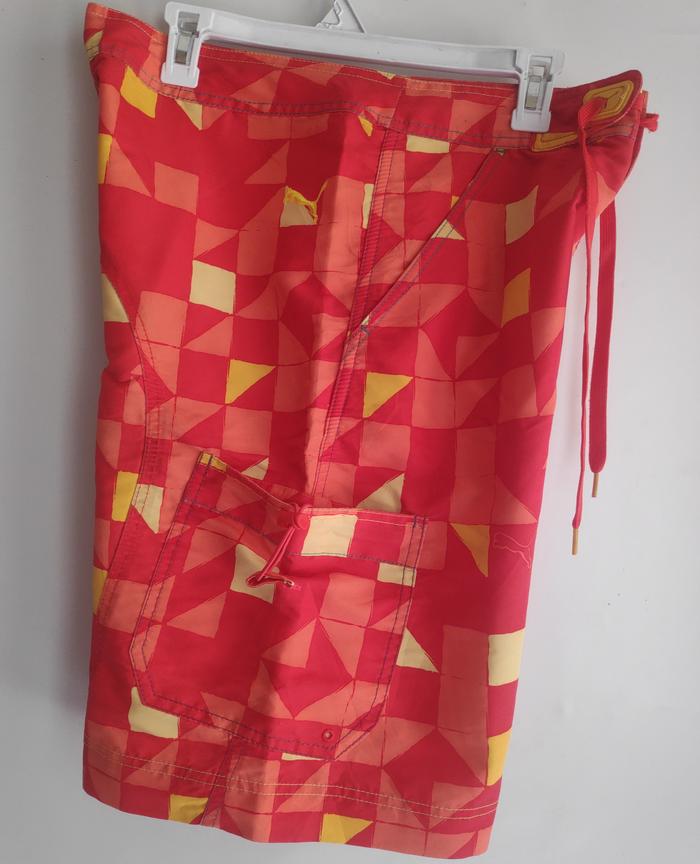 PUMA Men Cargo Short Pants Celana Pendek Pantai Pria Size 31