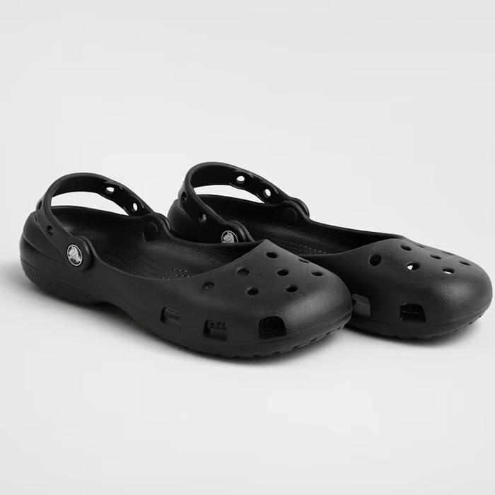 Crocs Ballet Hitam Original - Sepatu Nyaman dengan Desain Klasik dan Warna Hitam