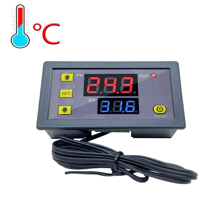 W3230 Mini Digital Temperature Controller 12V 24V 220V Thermostat Regulator Heating Cooling Control 