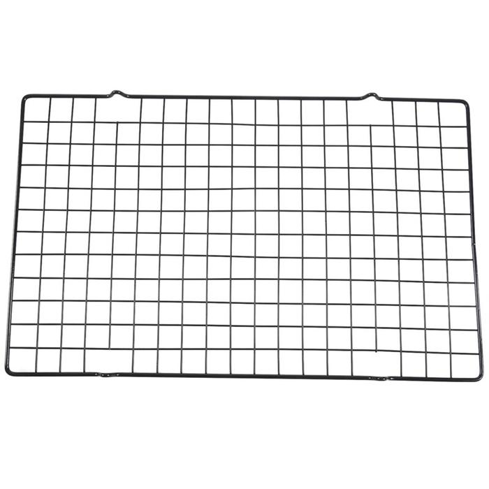 1pc Carbon Steel Non-stick Cooling Rack Cooling Grid Baking Tray For