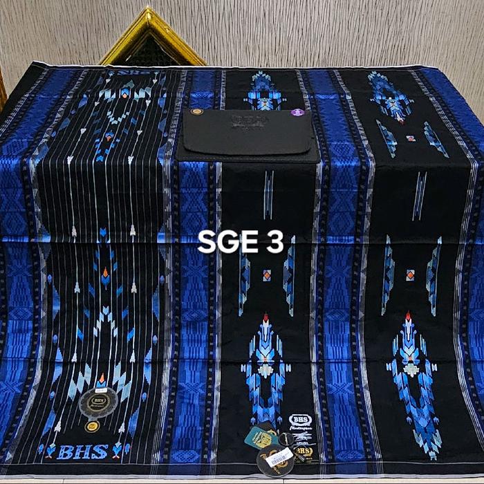 sarung bhs sge masterpiece gold dan ssignature full songket sutra mesres SGE JIB