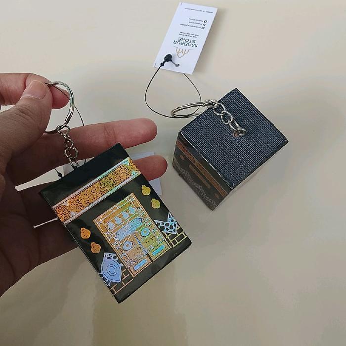 Ganci Ka'bah | Gantungan kunci | Miniatur Ka'bah
