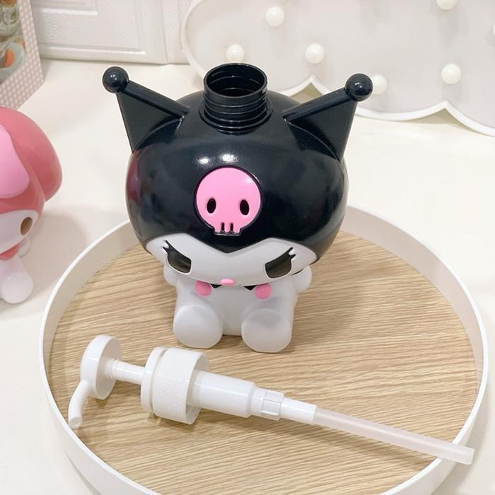 Botol pump tempat sabun wadah sabun cair sanrio cinnamoroll kuromi hello kitty my melody dispenser s