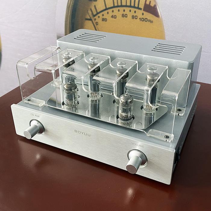Latest BOYUU F10 tube amplifier 6N1 push 6P1 push-pull tube amplifier OEM joint production machine,