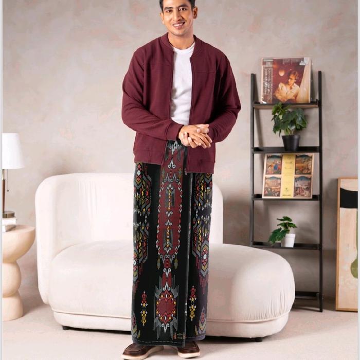 SARUNG ARDAN FAMILy GOLD MOTIF BHS SGE SGT SBT Muslim