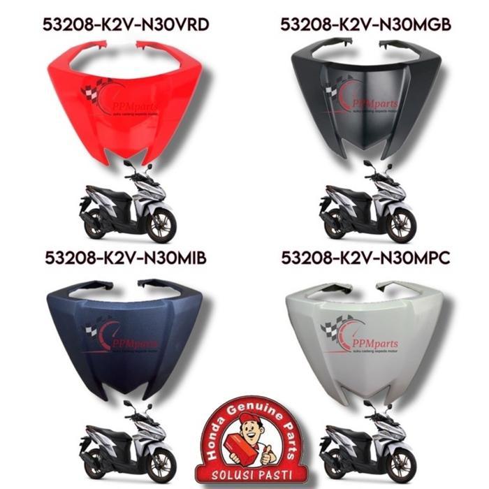 Visor Depan Cover Handle Top Vario 125 New Gen 2 K2V Original Warna PUTIH