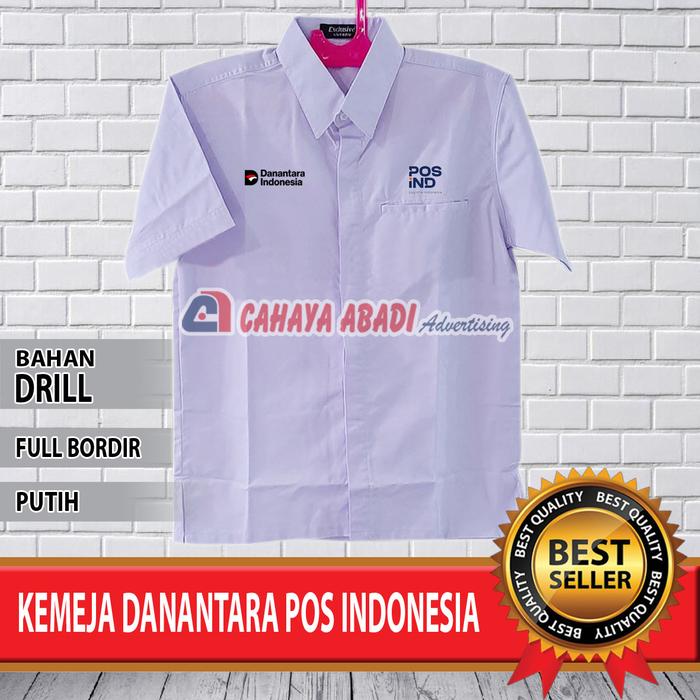Kemeja Danantara Pos Indonesia Seragam Danantara Pos Indonesia Baju Danantara Pos Indonesia