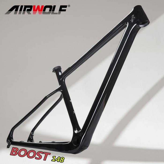2023 AIRWOLF Carbon Frame MTB 29 Mountain Bike Hardtail Frames