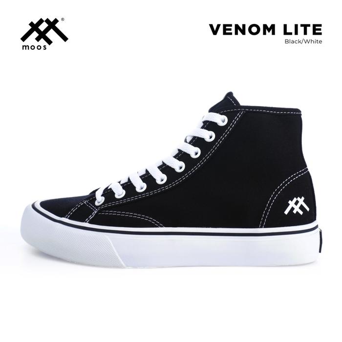 Moos Footwear Hi Venom Lite Black/White