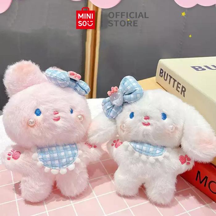 MINISO Liontin Ttas Boneka Mewah Lucu Liontin Kunci Liontin Tas Boneka Mewah
