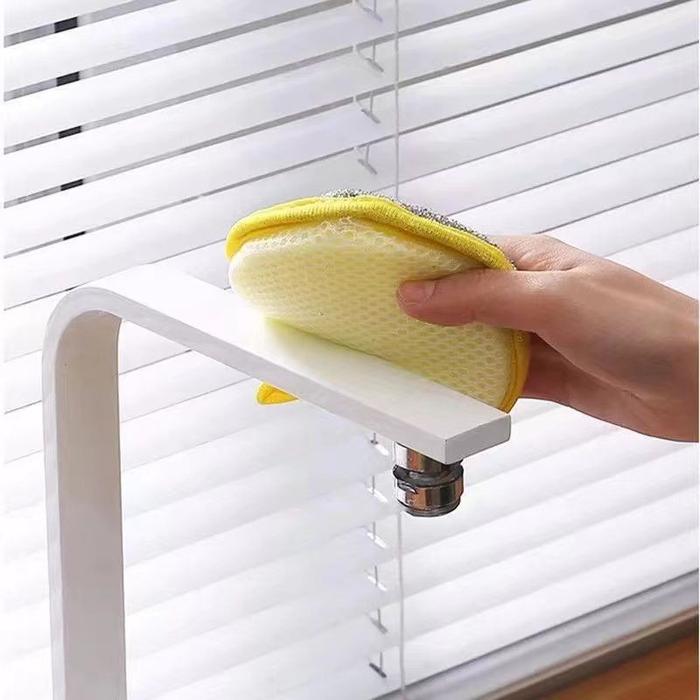 Spon BULAT Cuci Piring 2 Sisi Halus & kasar Spon Bulat Serbaguna alat dapur pembersih serbaguna