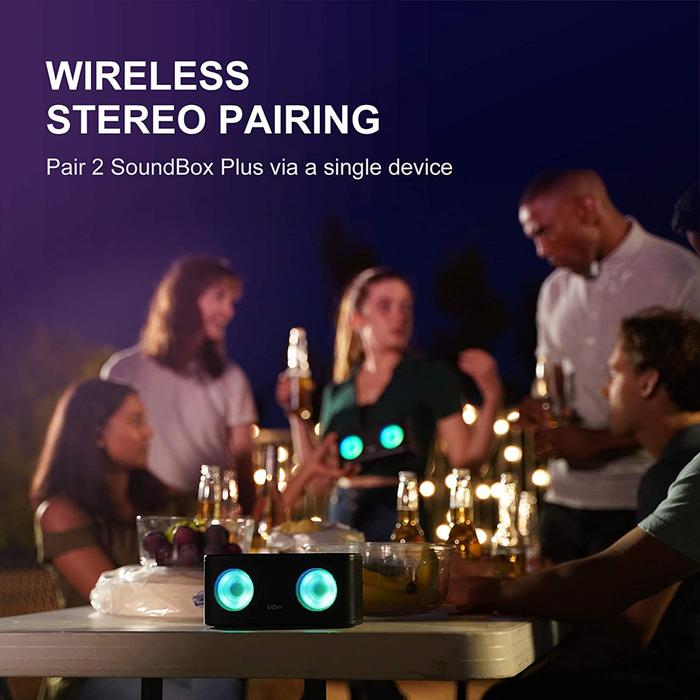 DOSS SoundBox Plus Speaker Bluetooth Portabel TWS Speaker Nirkabel
