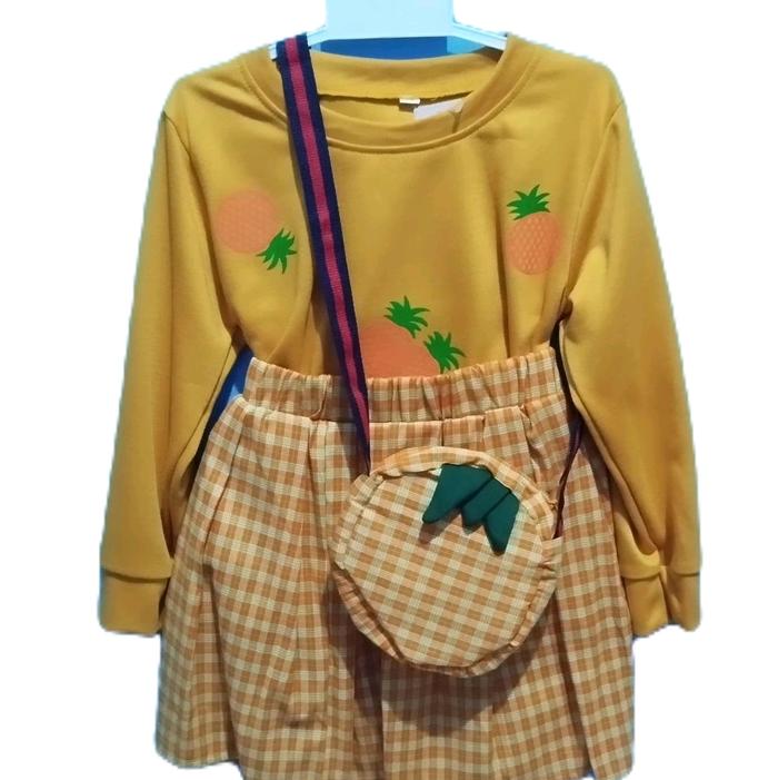 Oneset Pineapple free Tas nanasnya