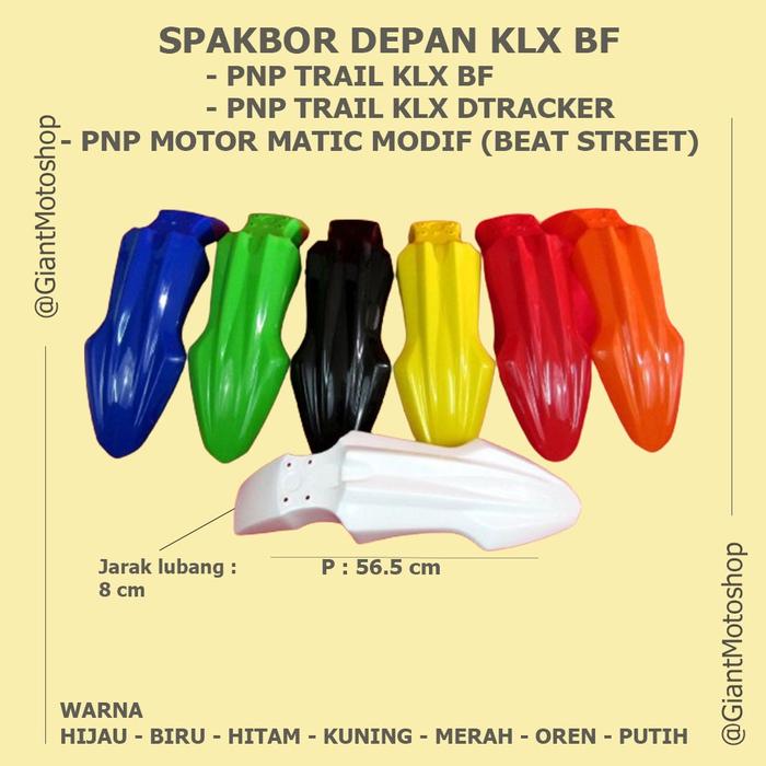 SLEBOR/SPAKBOR DEPAN MOTOR TRAIL KLX BF 150