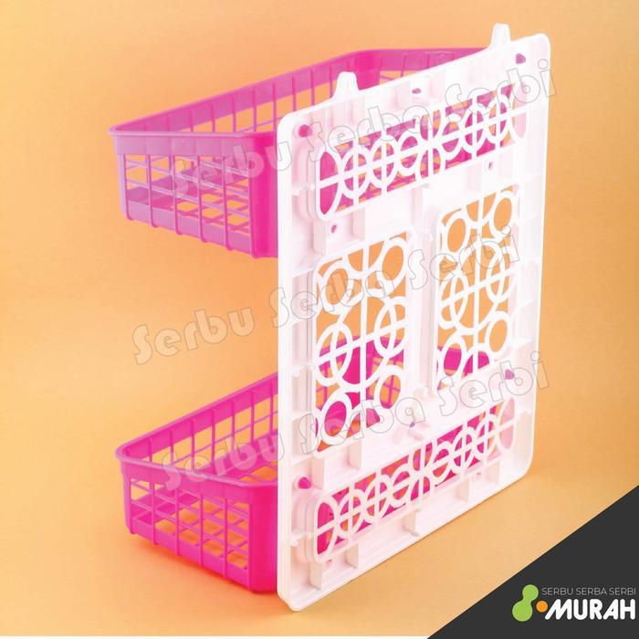 RAK KOSMETIK JOYCE - RAK KAMAR MANDI - TEMPAT SABUN DAN SHAMPO - RAK SABUN JOYCE