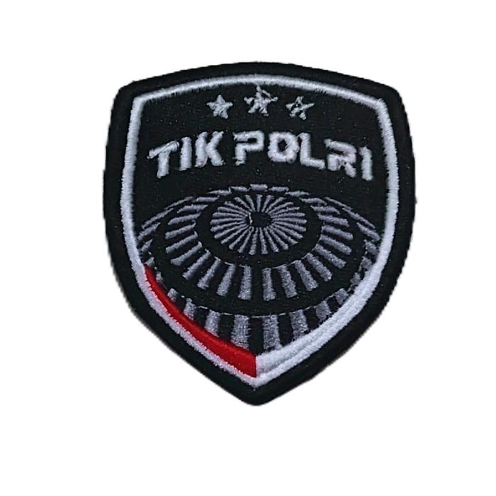 Bordir Timbul TIK Atribut POLRI.........