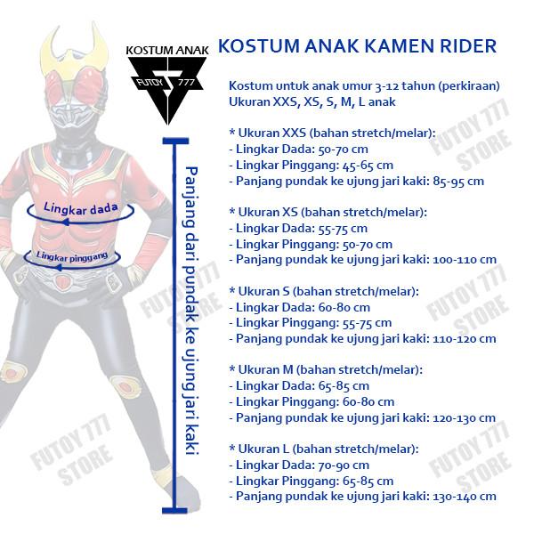 DESKON! KOSTUM KAMEN RIDER ANAK MASKED RIDER KUUGA COSTUME KID ULTAH