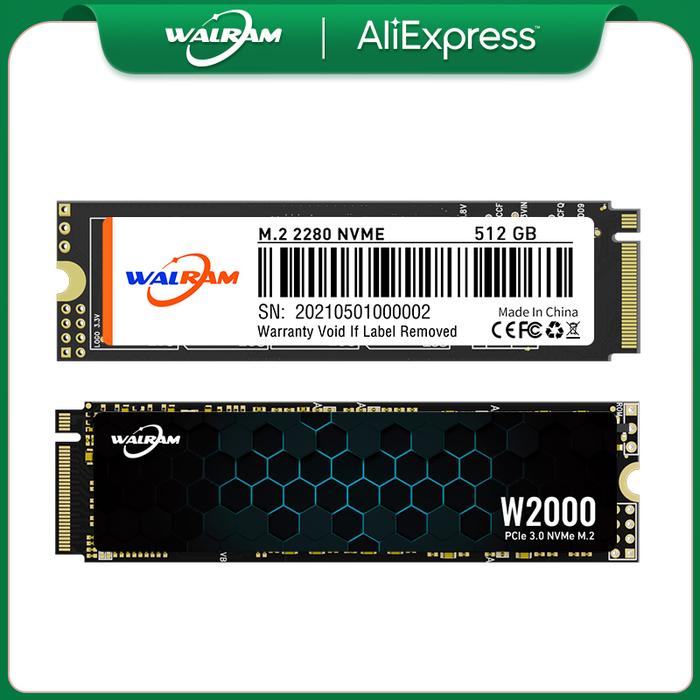WALRAM M.2 NVMe SSD 1TB ssd 128gb 256gb 512gb M2 PCIe 2280 nvme