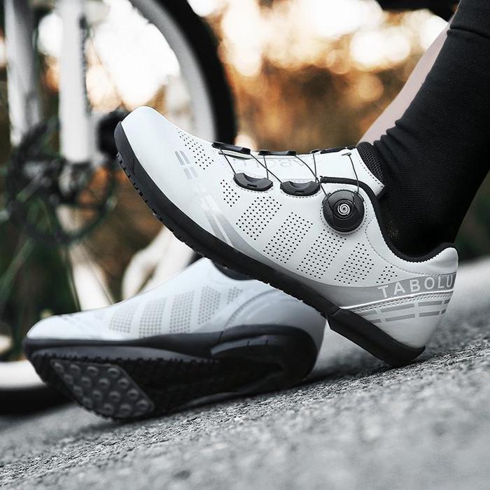 Sepatu Sepeda Pria Roadbike Original Flat Non Cleat Gowes Shoes