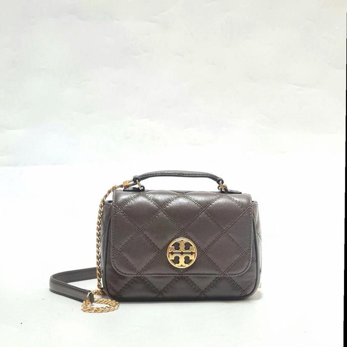 Tas Wanita Branded Tb Willa Matte Mini Top Handle Volcanic Stone