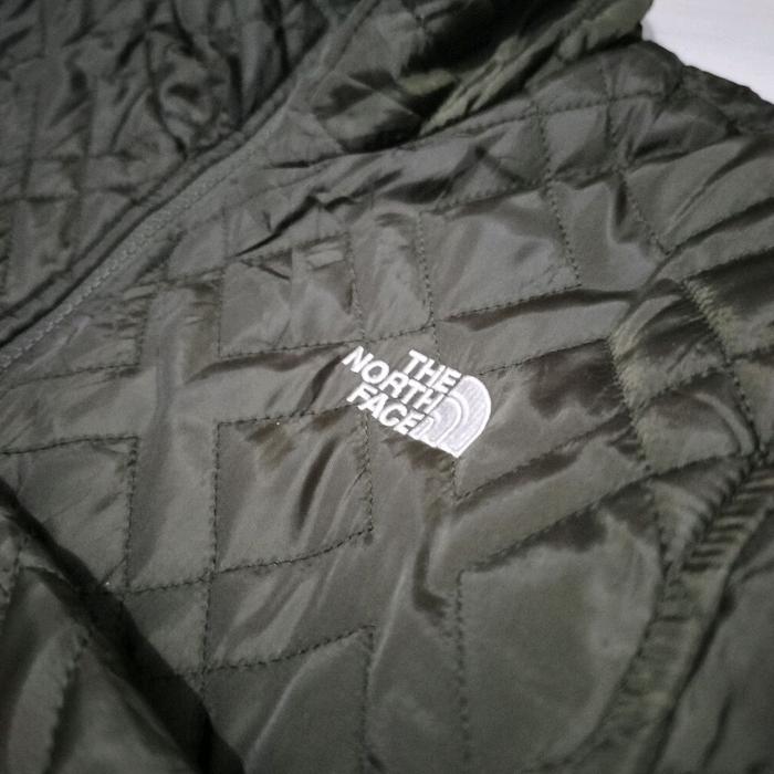 puffer jaket TNF warna Army