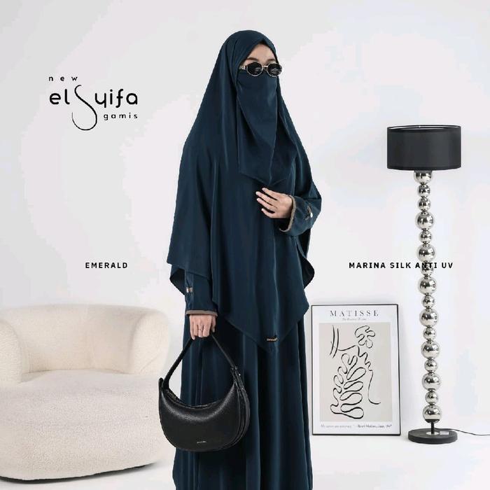 gamis ELSYIFA SERIES bahan adem dan lembut