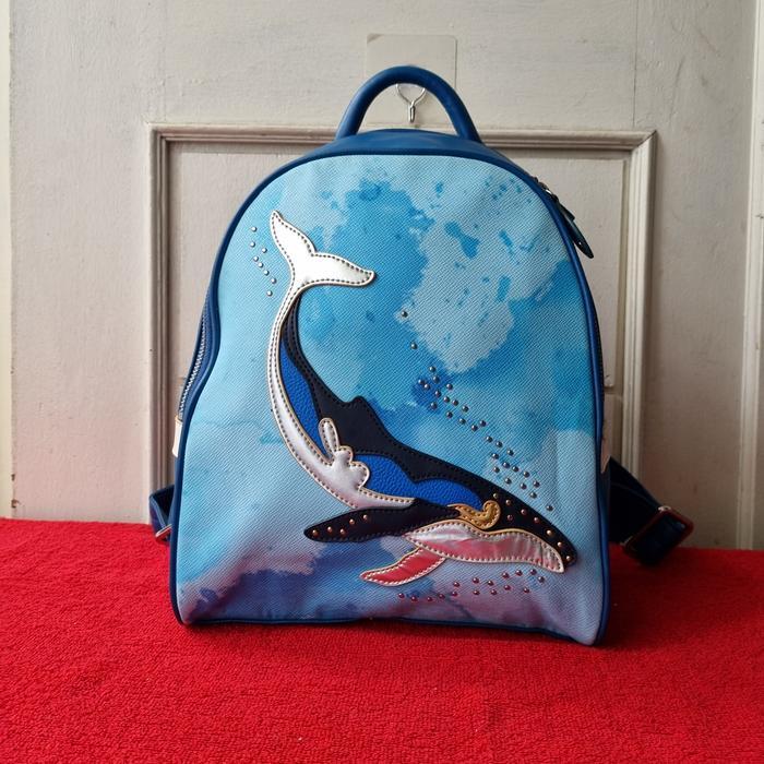 TAS RANSEL KULIT LAPALETTE WANITA SECOND IMPORT / TAS RANSEL FASHION