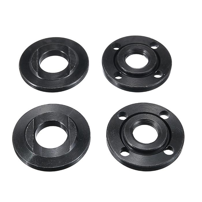 4pcs 125 Angle Grinder Flange Nut Iron M14 Flange Lock Nut Set For
