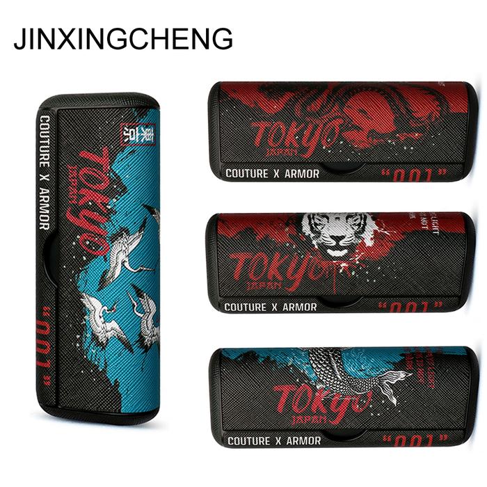 JINXINGCHENG 4 Colors Leather Case for IQOS Iluma Prime Cover Bag