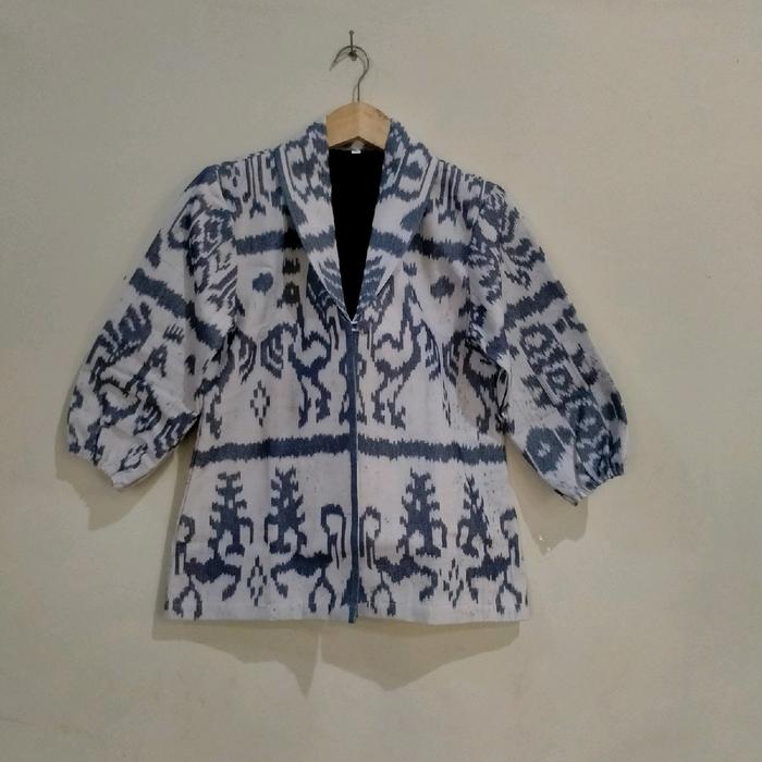 blus tenun -motif- sumba- istimewa