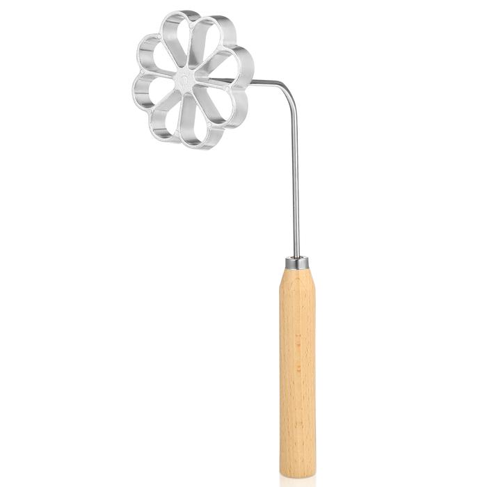 Aluminum Rosette Maker Molds Cookie Maker Baking Cooking With Handle Wood Cookie Waffles Biscuits Do