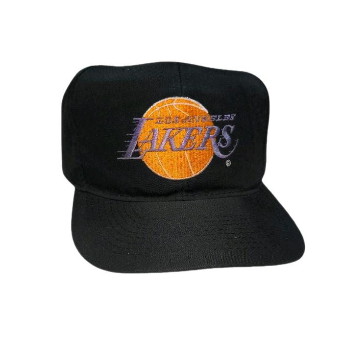 Topi Vintage Snapback Hat 90's Hat Lakers black