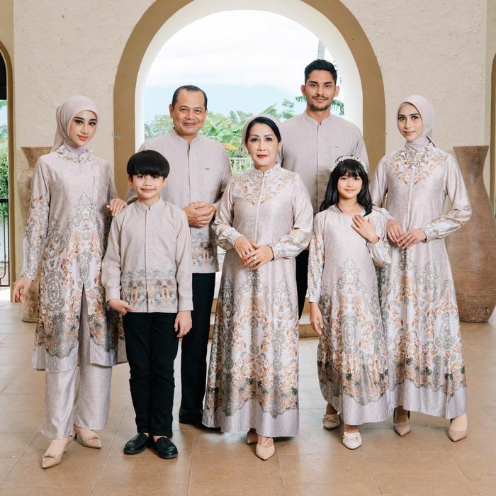 SALE! Adyatma - ALANA SERIES Beige Sarimbit Lebaran 2026 Family Set Raya Series Modern Premium ORIGI