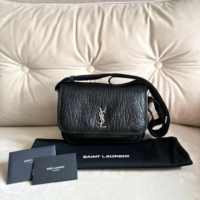 Saint Laurent Niki Messenger Leather Bag