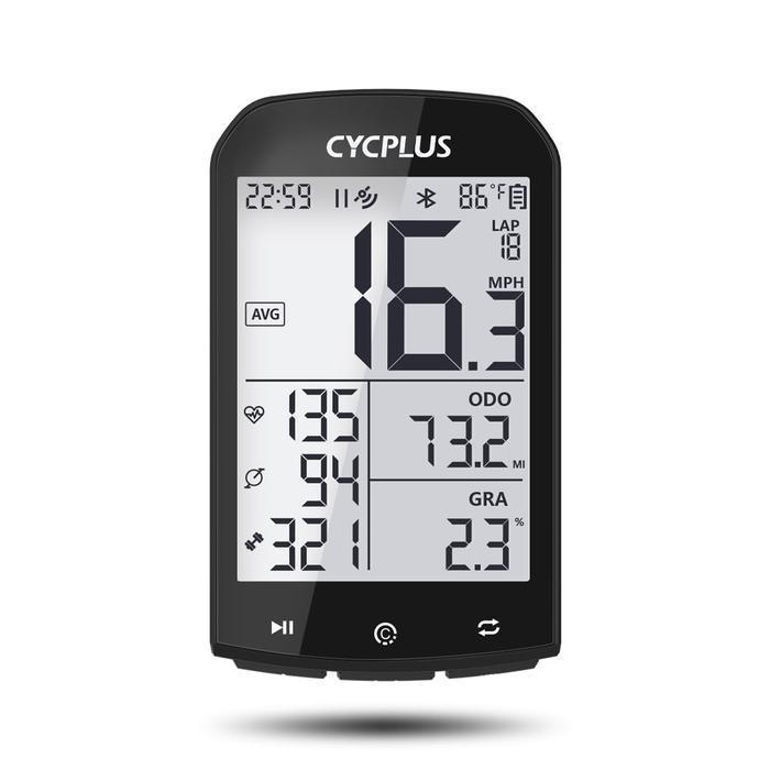 GPS Bike Computer Wireless CYCPLUS M1 Waterproof Speedometer Odometer