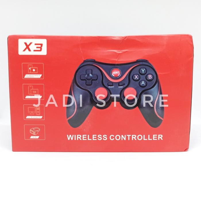 Stick Stik Gamepad Joystick Game Pad T3 Wireless Bluetooth for Android Smartphone + Holder