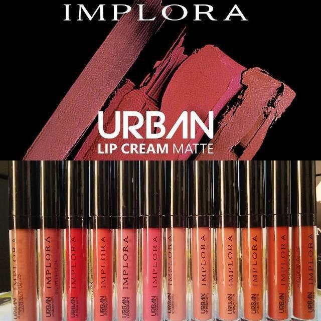 Lip Cream Implora Urban Matte / Lip stick / Lip Tint / Makeup